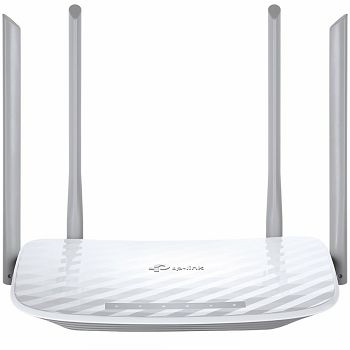 TP-Link AC1200 Archer C50 bežični usmjerivač (Dual-Band Router) 300Mbps/867Mbps (2.4GHz/5GHz), 802.11a/b/g/n/ac, 1×WAN, 4×LAN, USB2.0, 2 x fiksne antene 