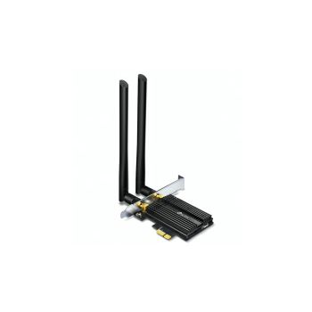 TP-Link AX3000 Archer TX50E bežični Dual-Band Wi-Fi 6 BT5.0 PCI-E adapter 574Mbps/2402Mbps (2.4GHz/5GHz), 802.11ax/ac/n/a/g/b, 2× 5dBi antene 