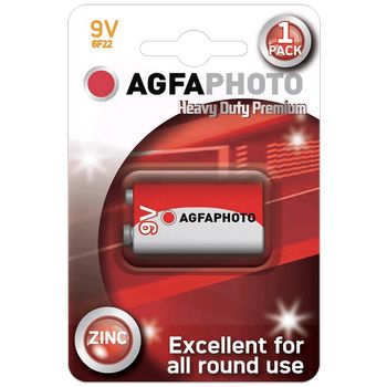 AgfaPhoto Zinc baterije, 6F22, 9 V, blister 1 kom. - 9V B1
