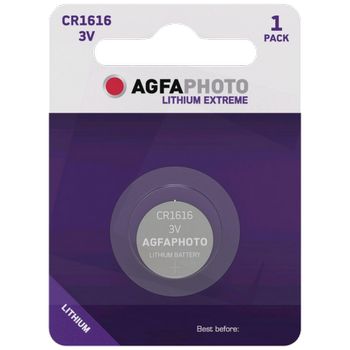 AgfaPhoto Baterija litijska, CR1616, 3V, dugmasta, blister 1 kom. - CR1616 B1