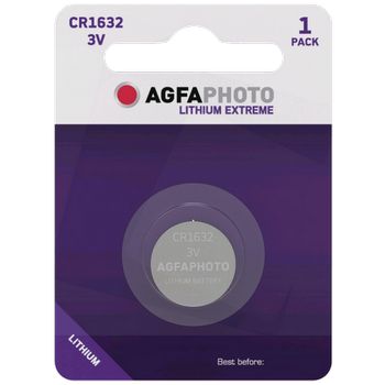 AgfaPhoto Baterija litijska, CR1632, 3V, dugmasta, blister 1 kom. - CR1632 B1