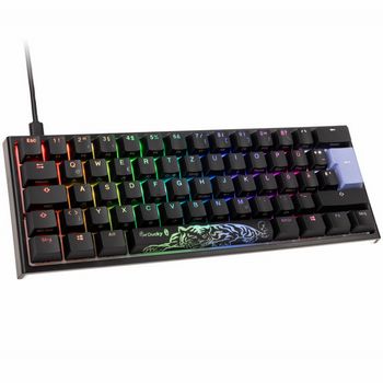 Ducky One 2 Pro Mini Gaming Tastatur, RGB LED - Cherry Black-DKON2061ST-ADEPDAZT2