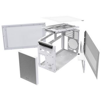 SilverStone SST-SG17W Micro-ATX / Mini ITX Gehäuse - white-SST-SG17W