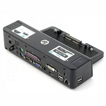 HP Docking Station HSTNN-I11X + USB 3.0, + 90W HP adaptér;2170p, 650 G1, 8460p, 8470p, 8530w, 8540p, 8560p, 8570p, 8740w ... - Premium Obnovljeno