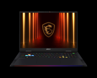 Laptop MSI Raider A18 HX A9WJG R9 / 64GB / 4TB SSD / 18" UHD+ / NVIDIA GeForce RTX5090 / Windows 11 Pro / midnight black