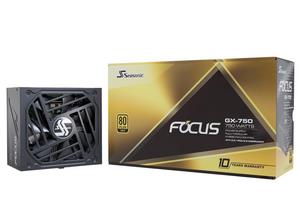 Seasonic Focus GX 80 PLUS Gold napajanje, modular - 750 Watt, black-FOCUS-GX-750-V4