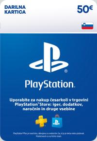 Sony PlayStation Network Card 50 EUR (SI) PSN SLOVENIJA - 603