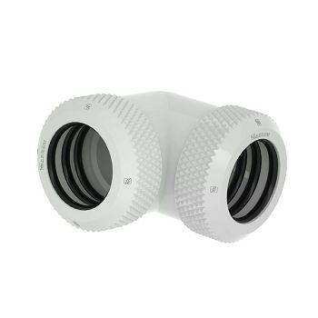 Barrow Multi-Link Adapter 90 Grad 14mm AD auf 14mm AD Hardtube - white TWT90KNS-K14 w