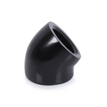 Alphacool 45 Grad G1/4 Zoll IG auf G1/4 Zoll IG, black 17592