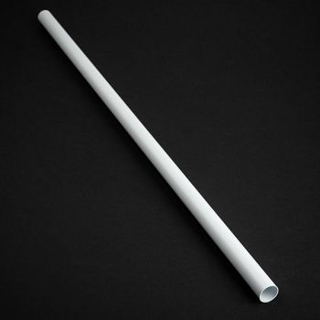 Bitspower None Chamfer Brass Hard Tubing 16mm AD, 500mm - white BP-NCBHT16DW-L500