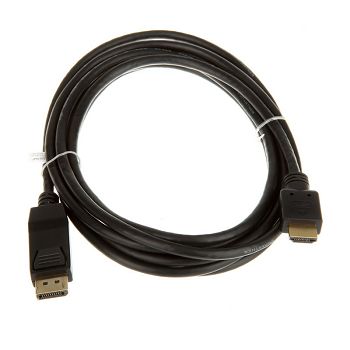 InLine DisplayPort zu HDMI Konverter Kabel, black - 3m 17183