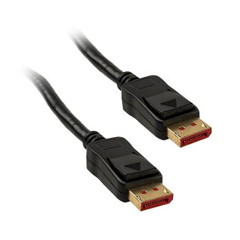 InLine 8K (UHD-2) DisplayPort Kabel, black - 5m 17205P