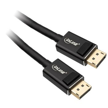 InLine DisplayPort 2.0 Kabel, 8K4K UHBR, black - 2m 15402P