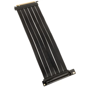 Kolink PCI Express 5.0 x16 auf x16 Riser-Kabel, 90 Grad, black – 30 cm-PGW-RC-MRK-010