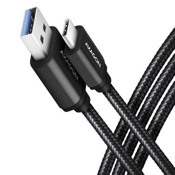 AXAGON BUCM3-AM20AB Kabel USB-C auf USB-A 3.2 Gen 1, black - 2m BUCM3-AM20AB