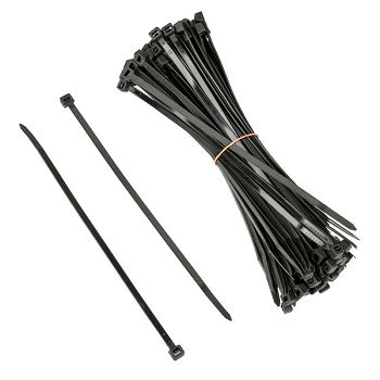 Kolink Kabelbinderset, 4,5mm x 200mm - 100 Stück, black KL-CT-45200