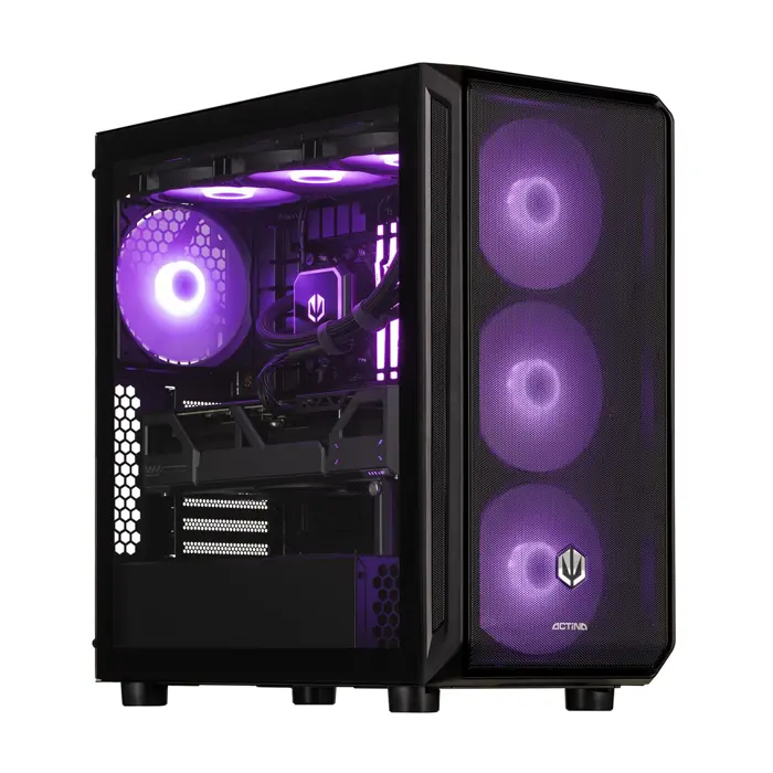 Actina 5901443415121 PC Intel® Core™ i9 i9-14900KF 64 GB DDR5-SDRAM 2 TB SSD NVIDIA GeForce RTX 5090 Midi Tower Black