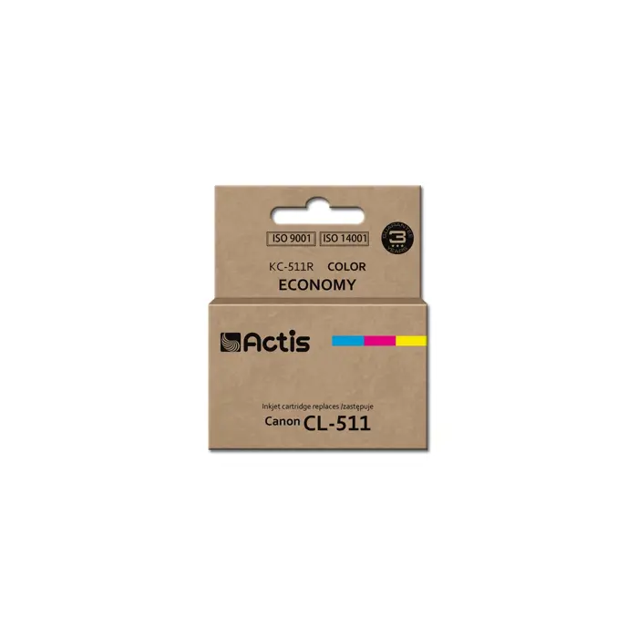 Actis KC-511R ink (replacement for Canon CL-511replacement; Standard; 12 ml; color)