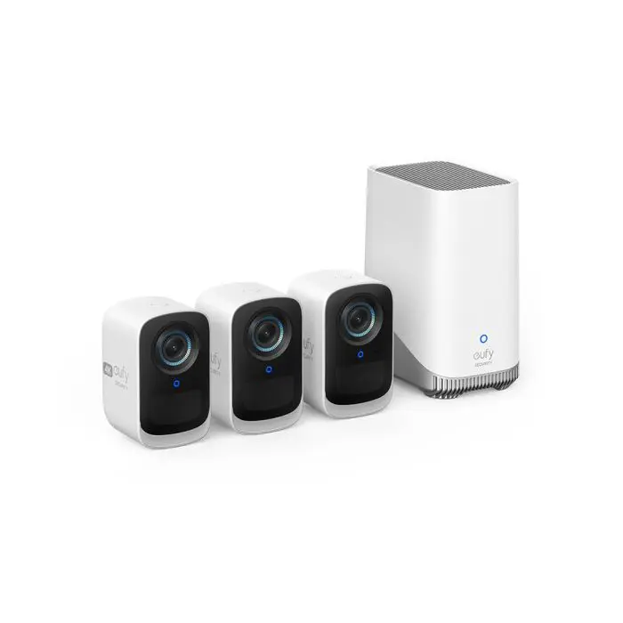 Anker Eufy Security EufyCam 3C set of 3 cameras + base