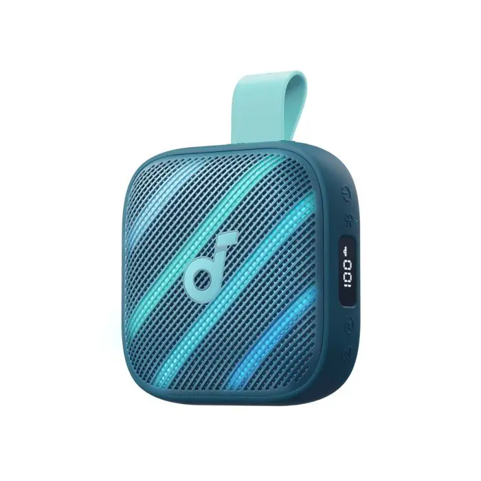 Anker Soundcore Boom Go 3i Portable Bluetooth Speaker, Blue