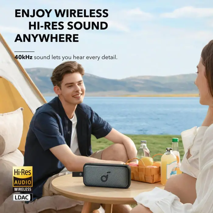 Anker Soundcore Motion 300 prijenosni bluetooth zvučnik, 30W, IPX7, 13h reprodukcije crni (A3135011)