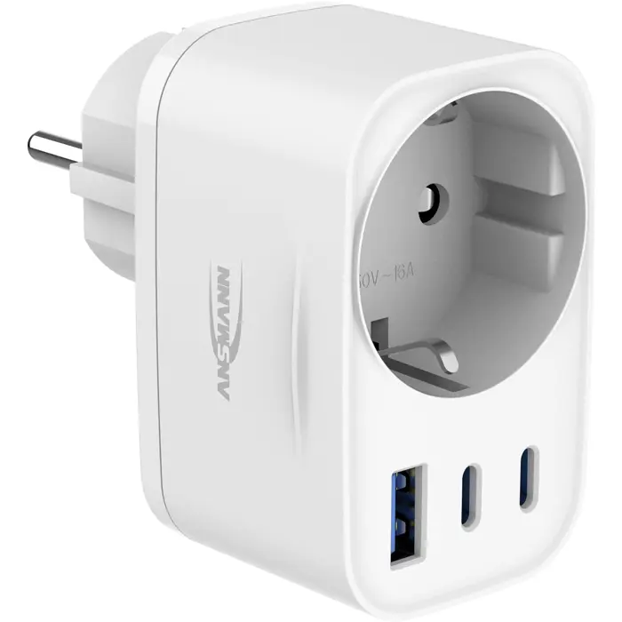 Ansmann USB charger Home Socket HS330 / 3A/30W/ 3 port