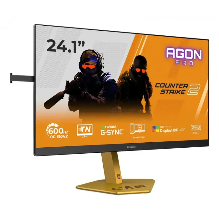 AOC AGOn CS24A, 24,1", 2xHDMI2.1, DP, 610Hz, 500cd