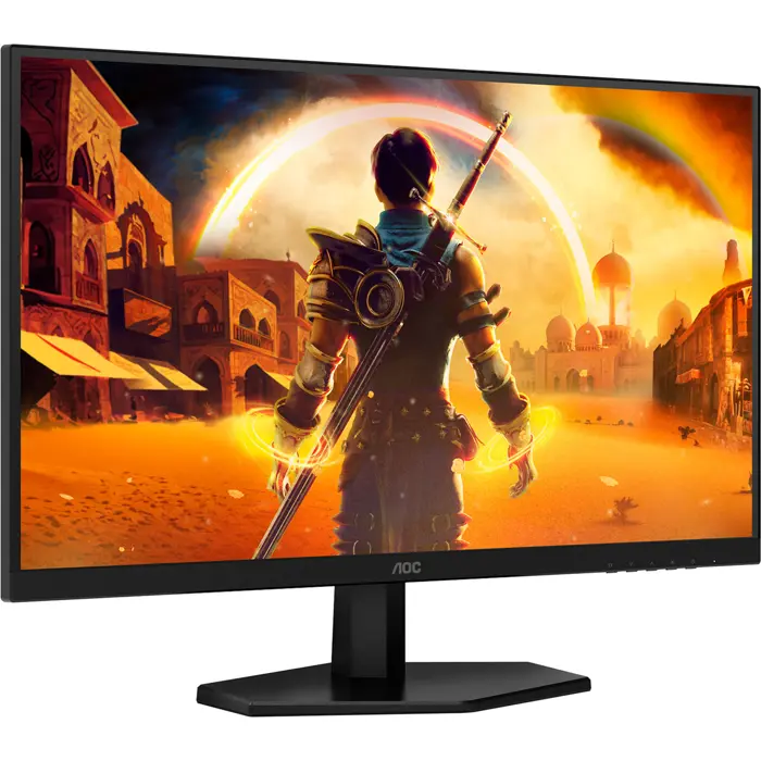 AOC Q27G42XNE, gaming monitor - 27 - black (matt), QHD, Fast-VA, Adaptive-Sync, HDR, 180Hz panel