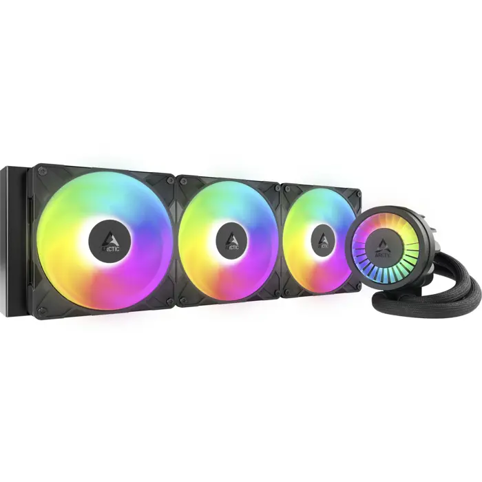 ARCTIC Liquid Freezer III Pro 420 A-RGB, water cooling system, black