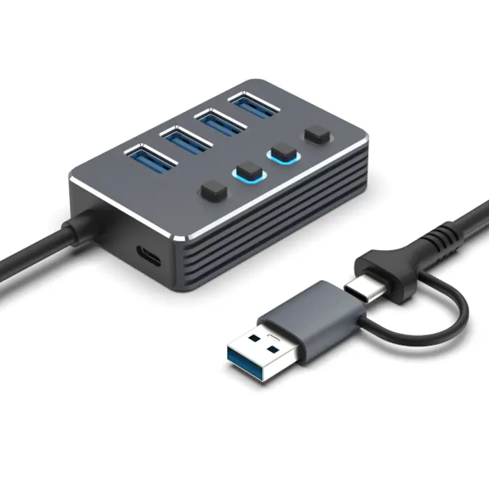 Asonic 2u1 USB 3.0 4Port Hub