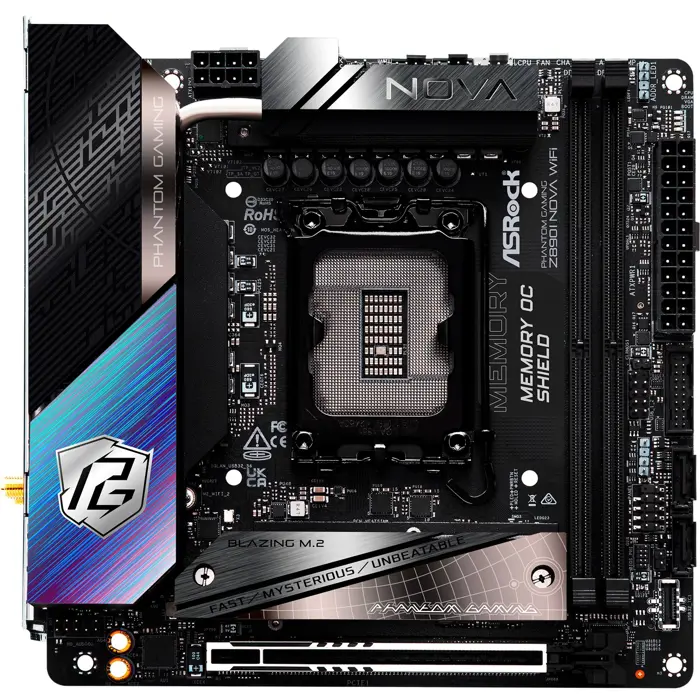 Asro Z890I NOVA WIFI - Socekt 1851 - motherboard (black)