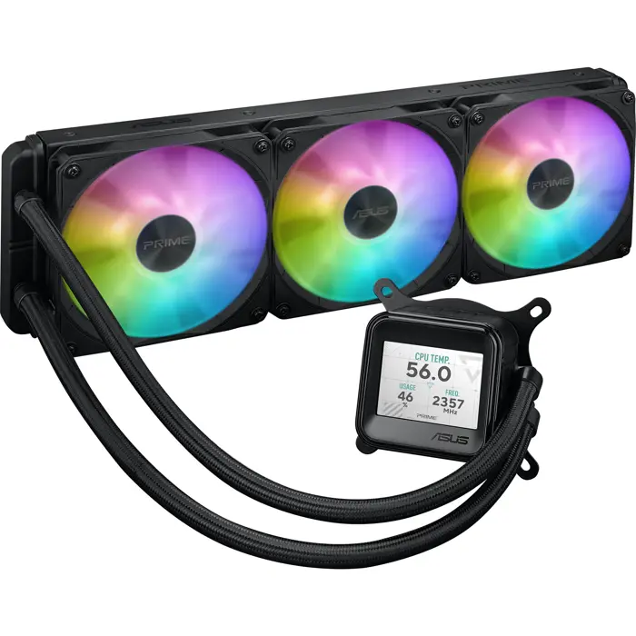 ASUS PRIME LC 360 ARGB LCD, water cooling black