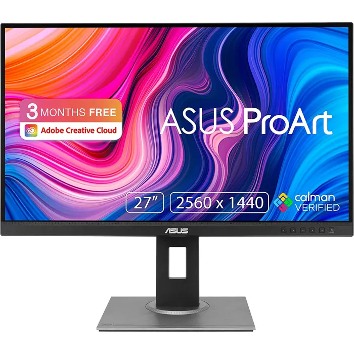 Asus ProArt PA278QV - 27 - LED, QHD, IPS, Pro Palette, grey, 90LM05L1-B03370