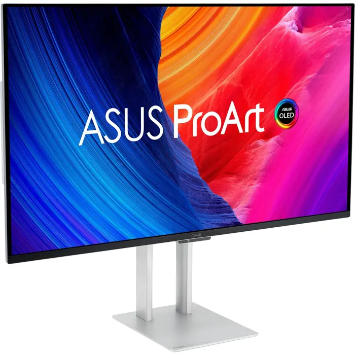 ASUS ProArt PA32UCDM, OLED monitor - 31.5 - silver, UltraHD/4K, Thunderbolt 4, USB hub, 240Hz panel