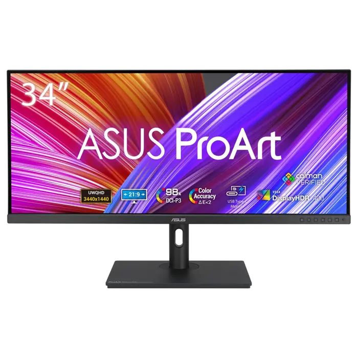 ASUS ProArt PA348CGV 86.4 cm (34") 3440 x 1440 pixels UltraWide Quad HD Black