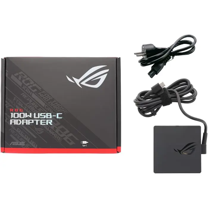 Asus ROG adapter 100W, 15W/27W/45W/100W, USB Type-C, 90XB077N-MPW000