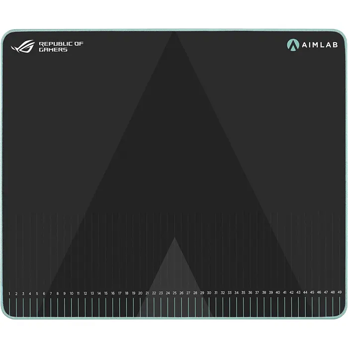 ASUS ROG Hone Ace Aim Lab Edition, gaming mouse pad (black/mint)