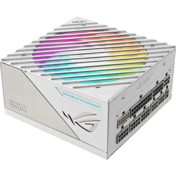 ASUS ROG Loki SFX-L 850W Platinum, PC power supply (white, 4x PCIe, cable management, 850 watts)