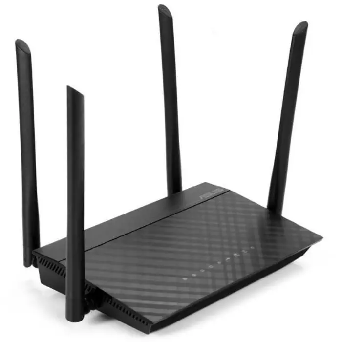 Router Asus RT-AC1200 V2, AC1200, Dual band 2.4GHz/5GHz, 1×WAN, 4×LAN