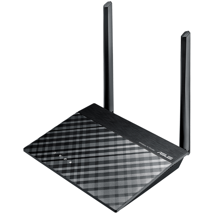ASUS RT-N12E bežični usmjerivač WiFi 4 (802.11n) - brzina prijenosa podataka do 300 Mbps (2,4 GHz), tehnologija MIMO, dve vanjske antene 5dBi za bolju pokrivenost- 90-IG29002M03-3PA0--A