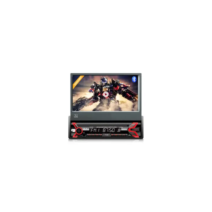 Audiocore AC9100 radio Car Digital Black, Red