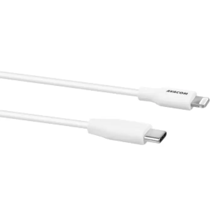 Avacom kabel MFIC-120W,USB C-Lightning,MFI,120mm,bij.