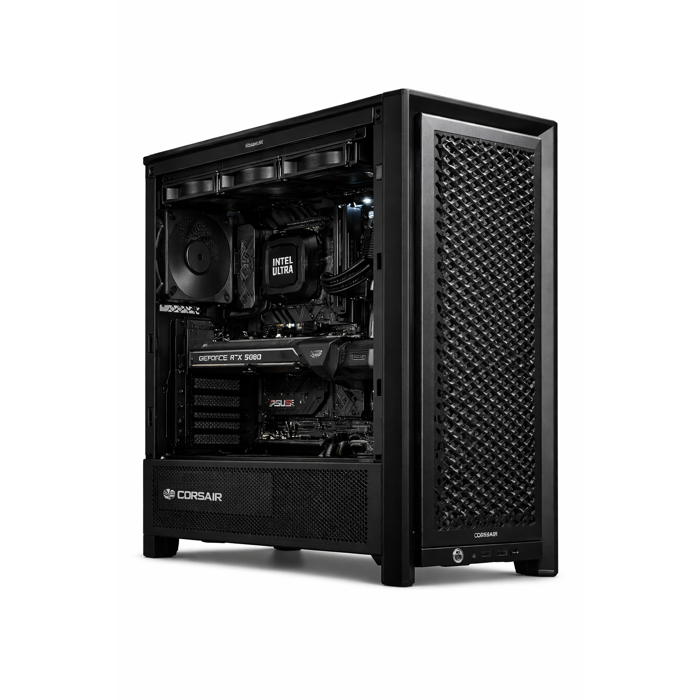 BAB računalo STEALTH CORE – Core Ultra 5 245K, RTX 5060 Ti 16GB, 32GB DDR5, 2TB SSD, No RGB – Powered by Corsair 