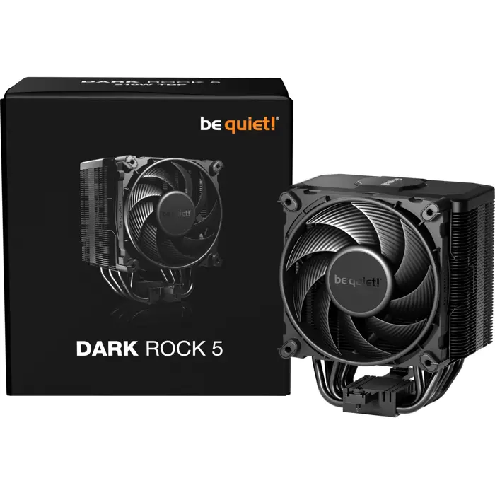be quiet! Dark Rock 5, CPU cooler (black), BK035