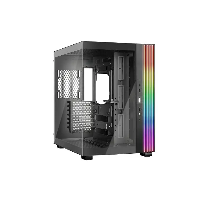 be quiet! Light Base 600 DX Midi-Tower, Tempered Glass, ARGB - black-BGW65