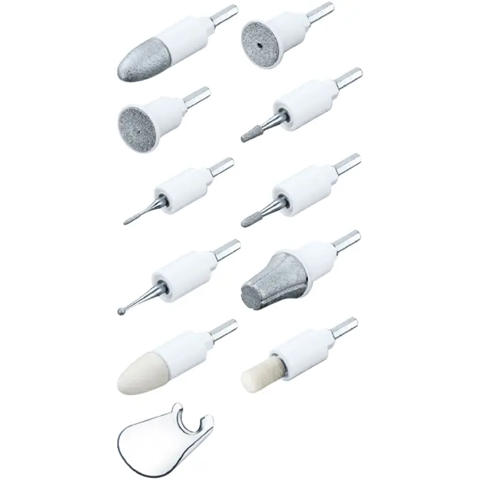 Beurer Beurer attachments for MP 64 / MP 84, nail care (white)