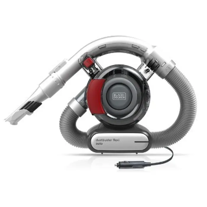 Black & Decker PD1200AV handheld vacuum Grey, Red Bagless