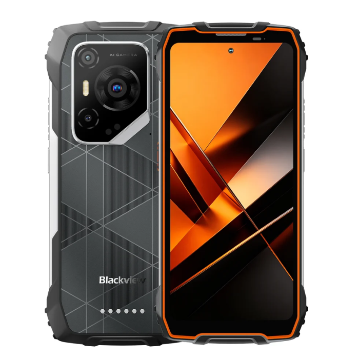 Blackview pametni robustni telefon BL7000 pro 8GB+256GB, oranžen