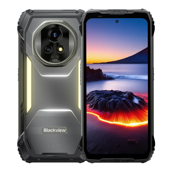 Blackview pametni robustni telefon XPLORE 2 Projector 12/256GB, črn