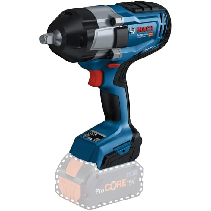 Bosch cordless impact wrench BITURBO GDS 18V-1000 Professional solo, 18V (blue/black, without battery and charger, 1/2)